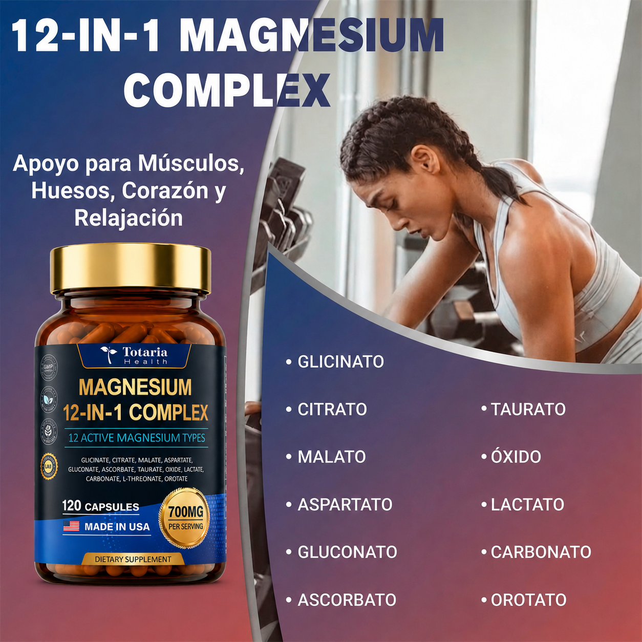 Complejo De Magnesio De Alta Absorción