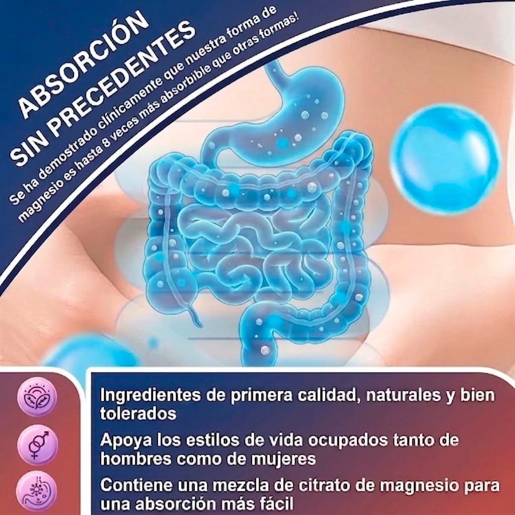 Complejo De Magnesio De Alta Absorción